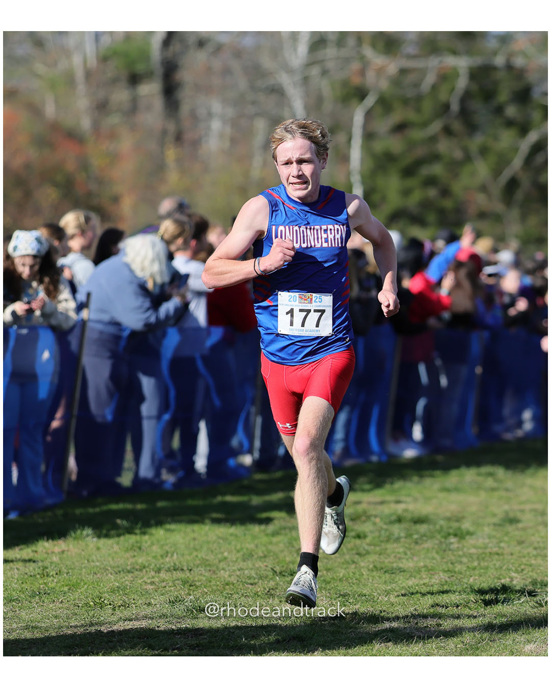 Patrick Ramsey, Londonderry High School, P31, 17:11.98 - New England Cross Country State Championship - Thetford Vt - November 8, 2025 File: ./dir-2-Boys-Championship/251108-2025-New England-Cross-Country-Championships-Thetford-VT-614-296A0726.jpg Patrick Ramsey, Londonderry High School, P31, 17:11.98 - New England Cross Country State Championship - Thetford Vt - November 8, 2025 – 20…